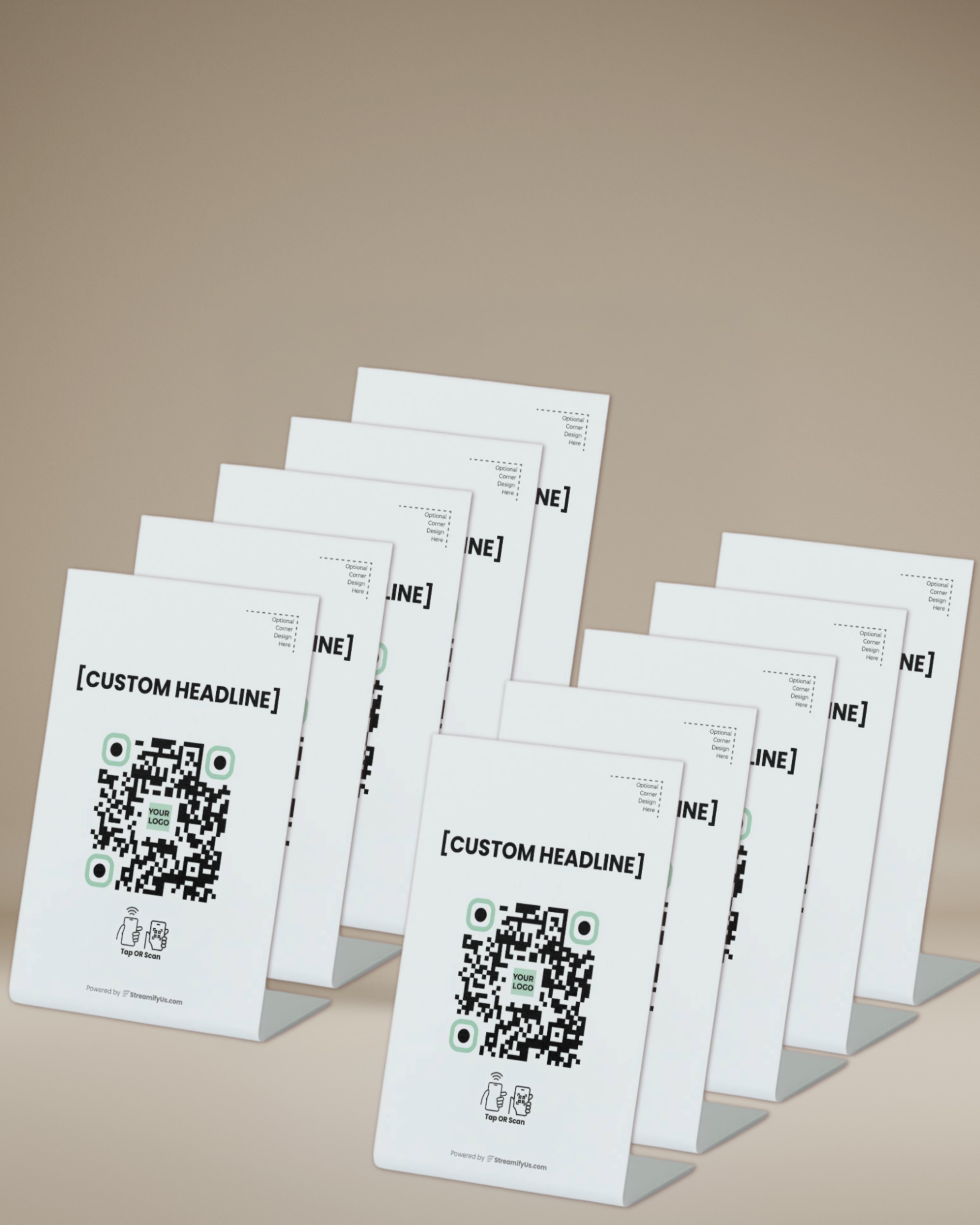 (main) Branded Google Review Stand & Feedback System