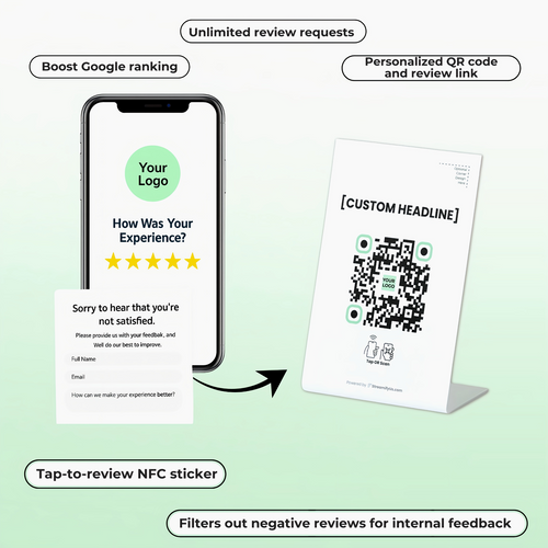 Custom QR Review Generator