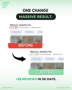 Branded Google Review Stand & Feedback System